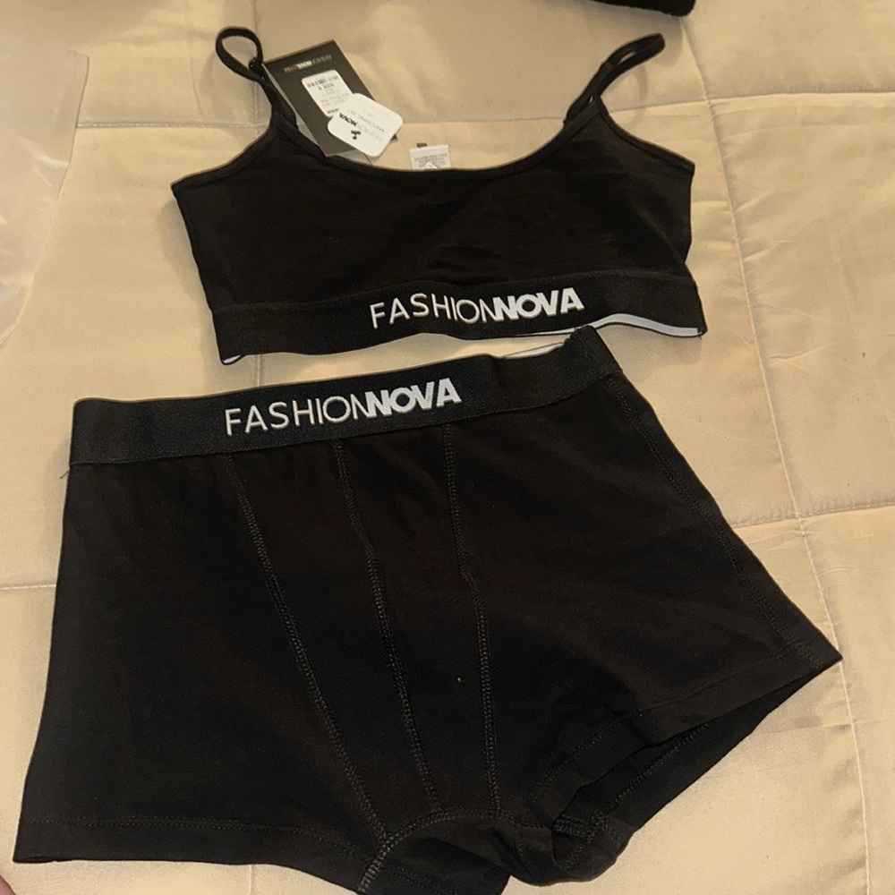 Black under garments